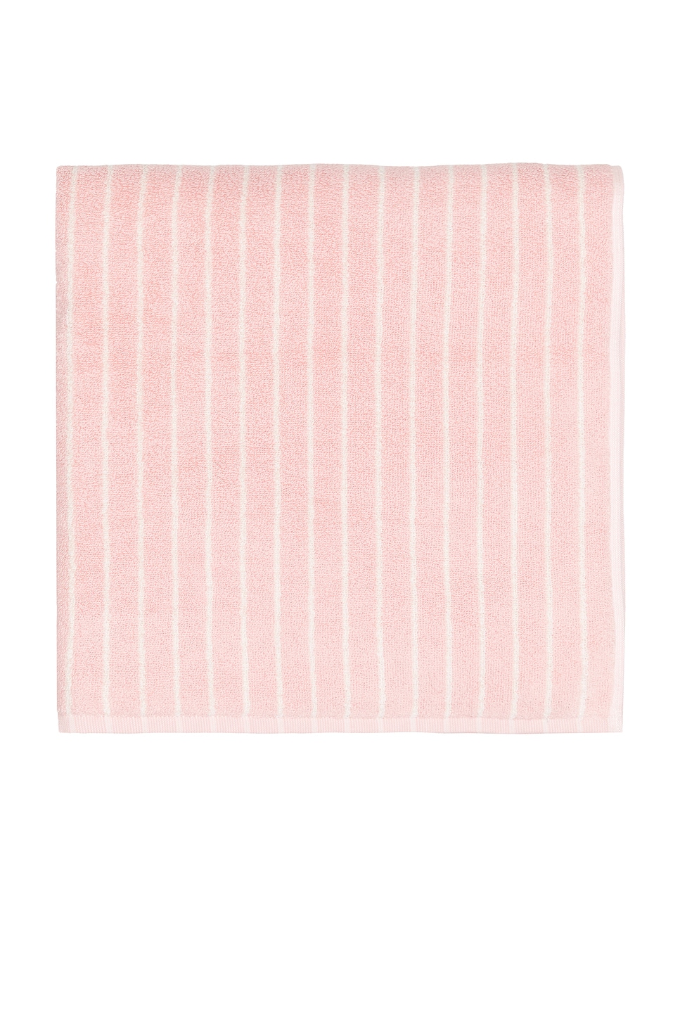 Image 1 of Tekla Pin Stripes Bath Towel in Shaded Pink Stripes
