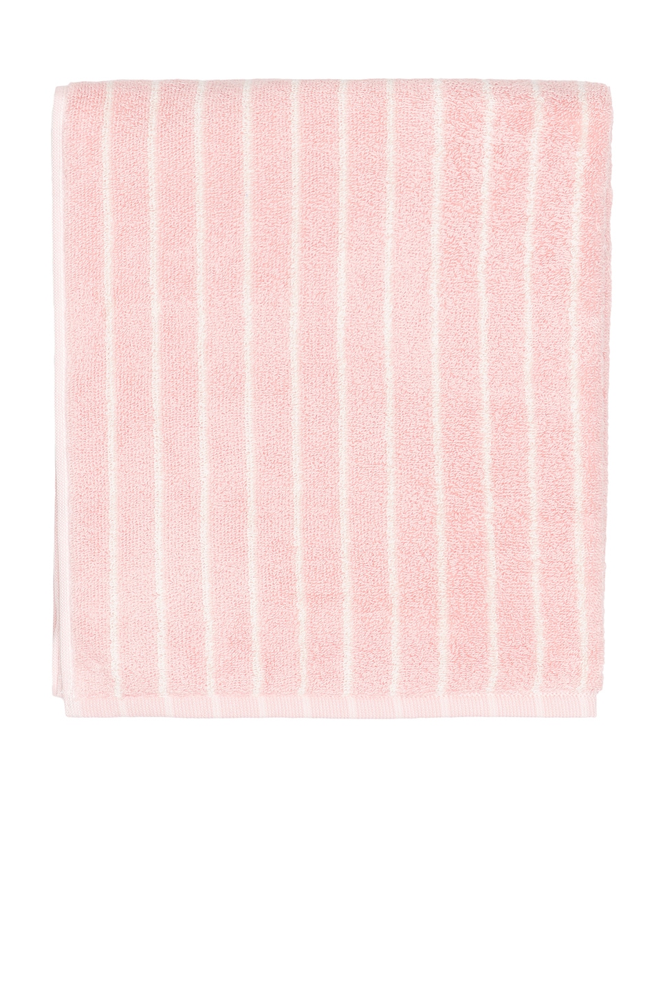 Image 1 of Tekla Pin Stripes Hand Towel in Shaded Pink Stripes