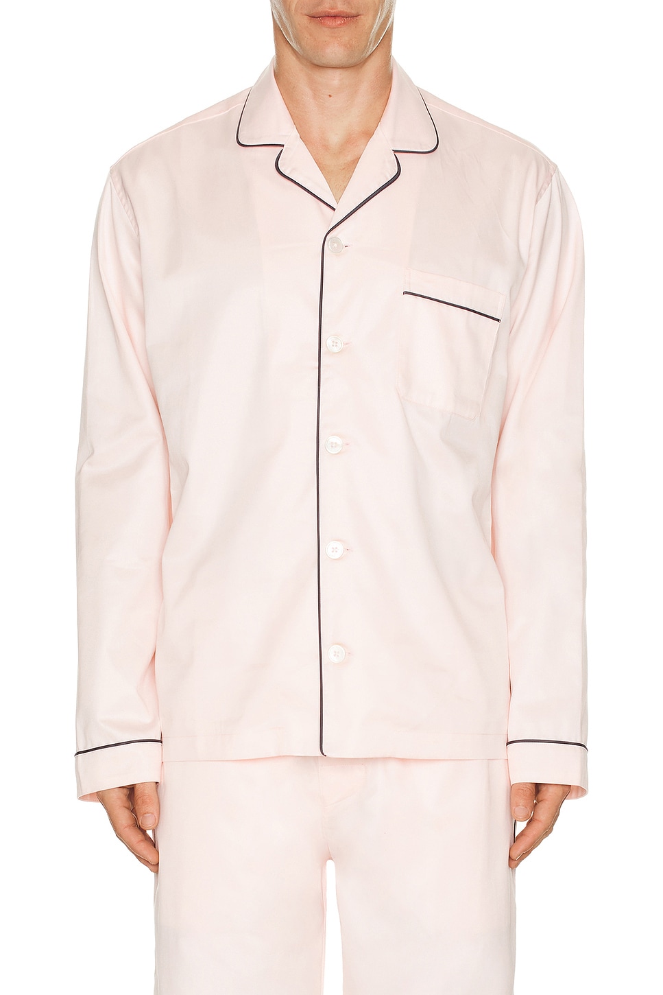 Image 1 of Tekla Pyjama Shirt in Porter