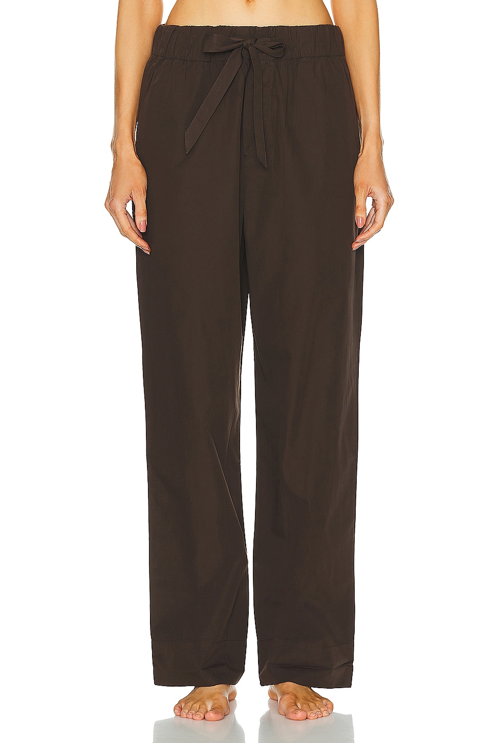 Image 1 of Tekla Solid Pant in Coffee