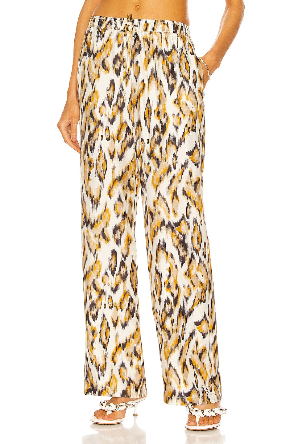 Image 1 of Tell Your Friends Pajama Pant in Tristan Print