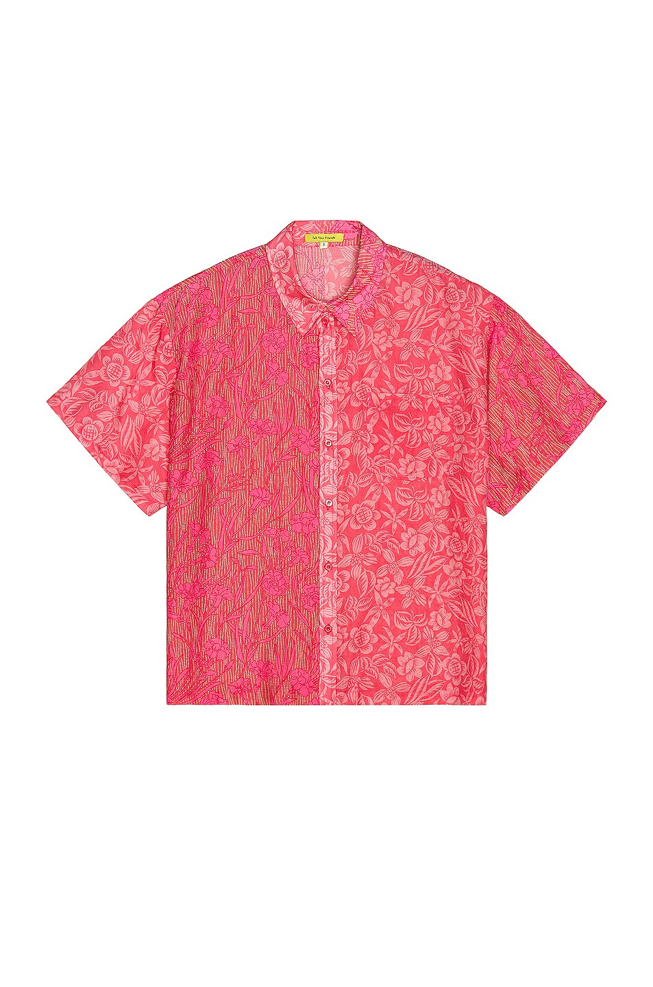 Image 1 of Tell Your Friends Boxy Shirt in Gael Print
