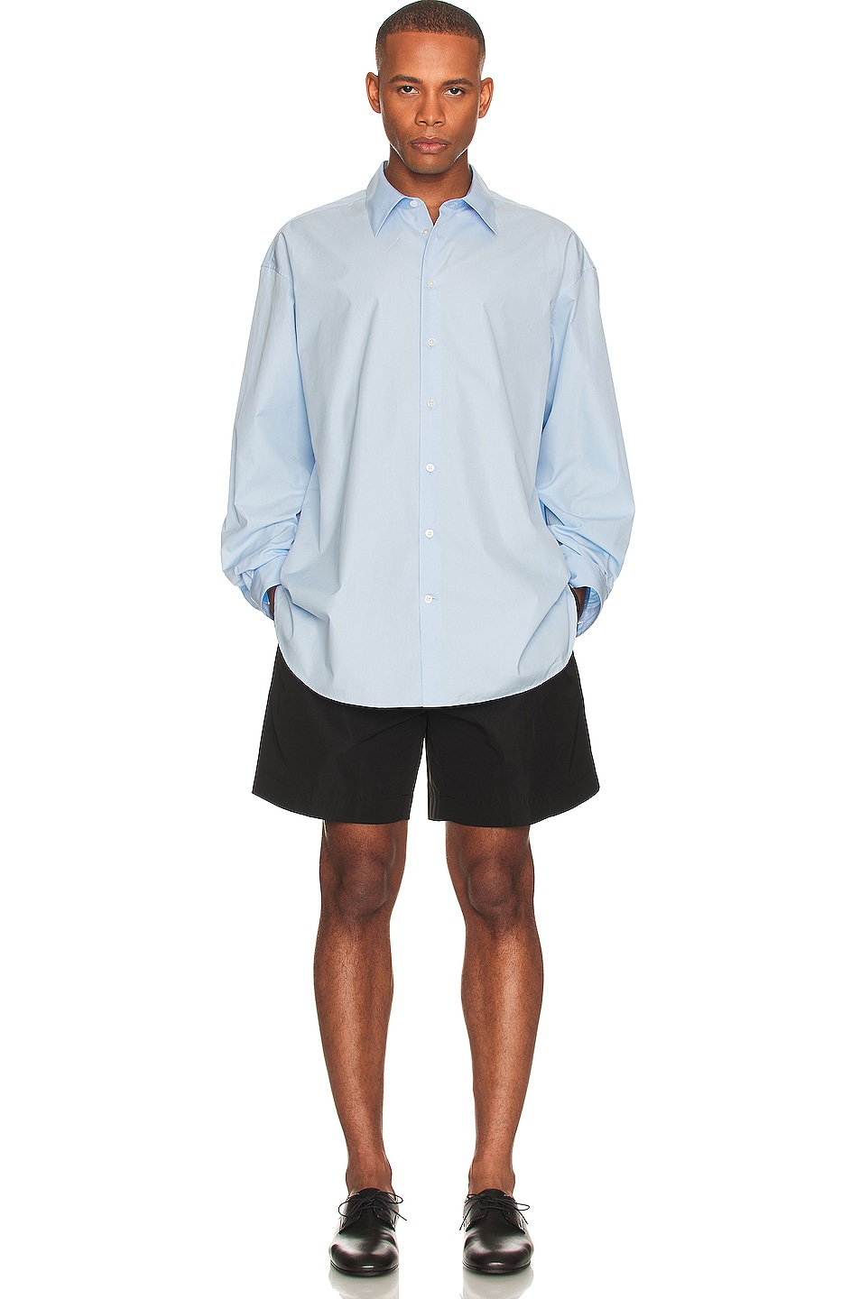 Image 1 of The Row Gerhardt Shorts in Black