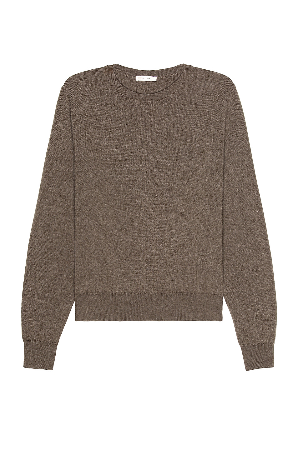 Image 1 of The Row Benji Crew Neck in Grey Green