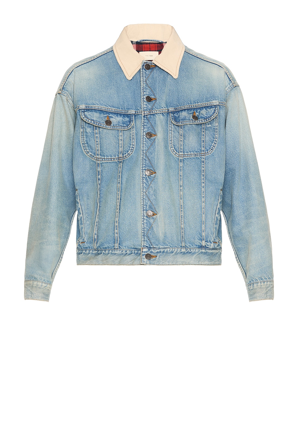 Image 1 of The Row Joret Jacket in Light Indigo