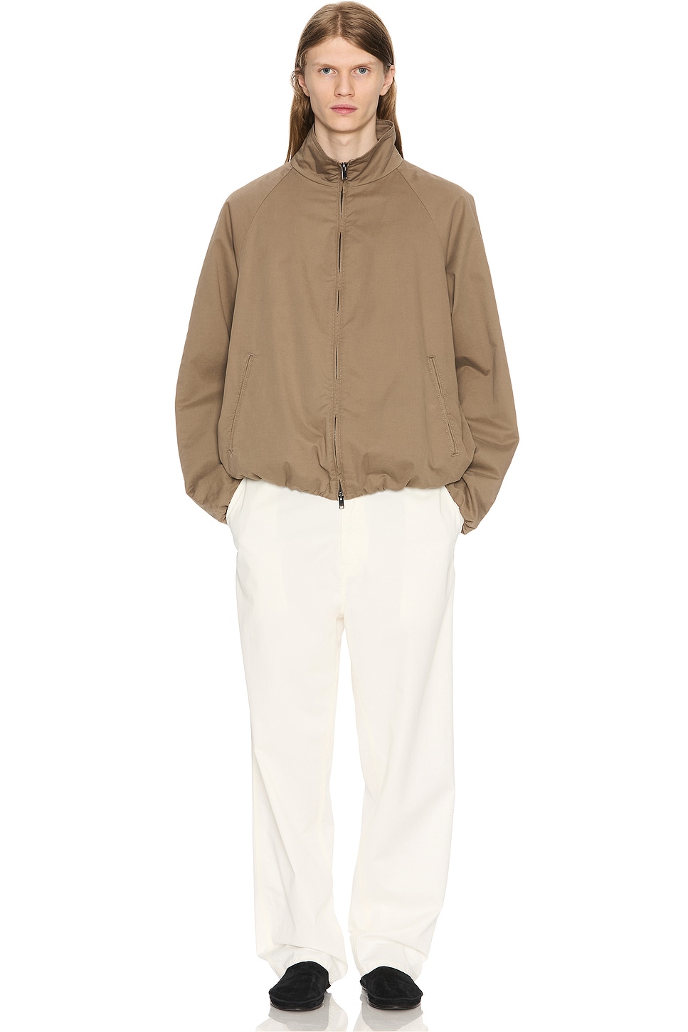 Image 1 of The Row Oyu Jacket in Taupe