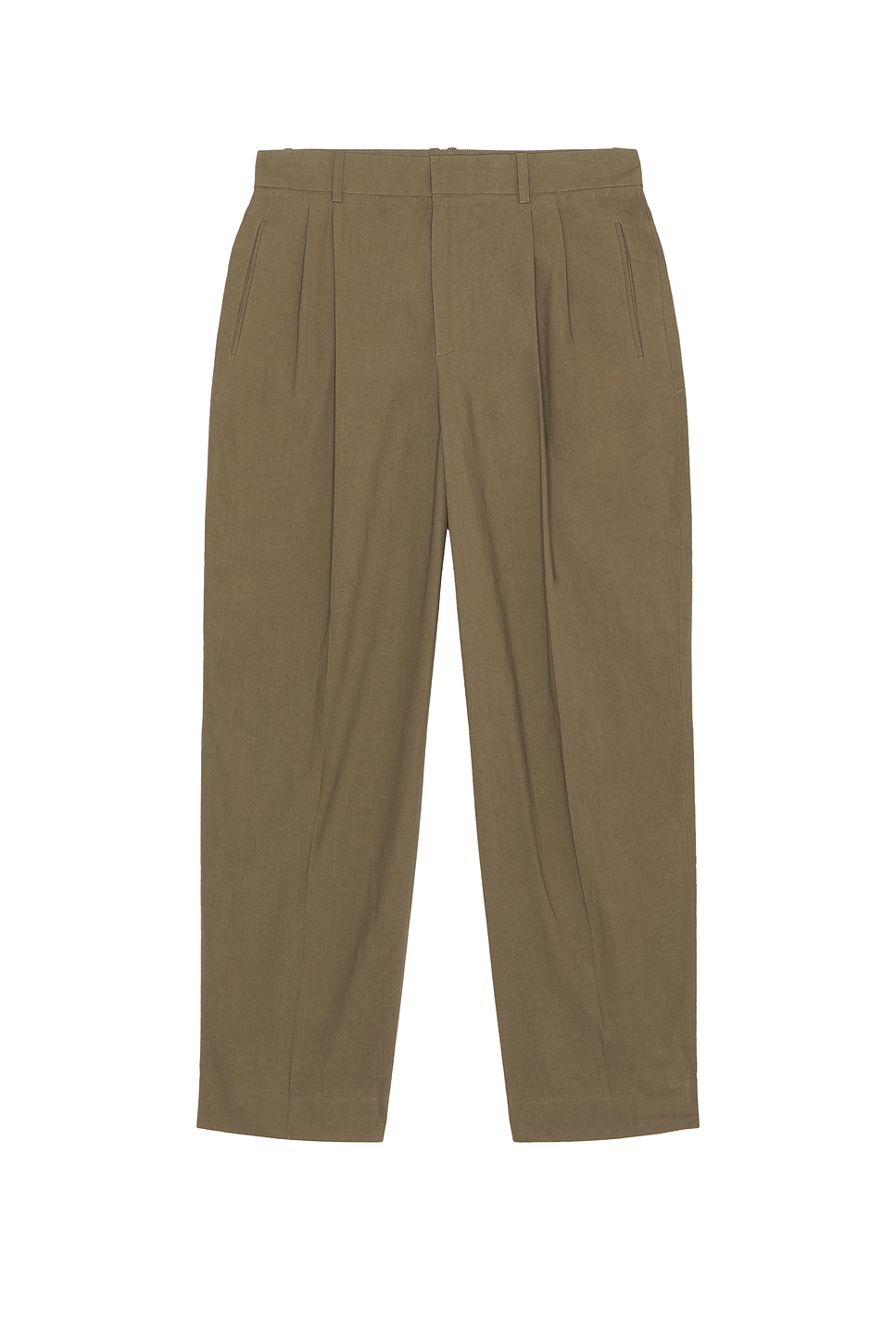 Image 1 of The Row Silas Trouser Pants in Khaki