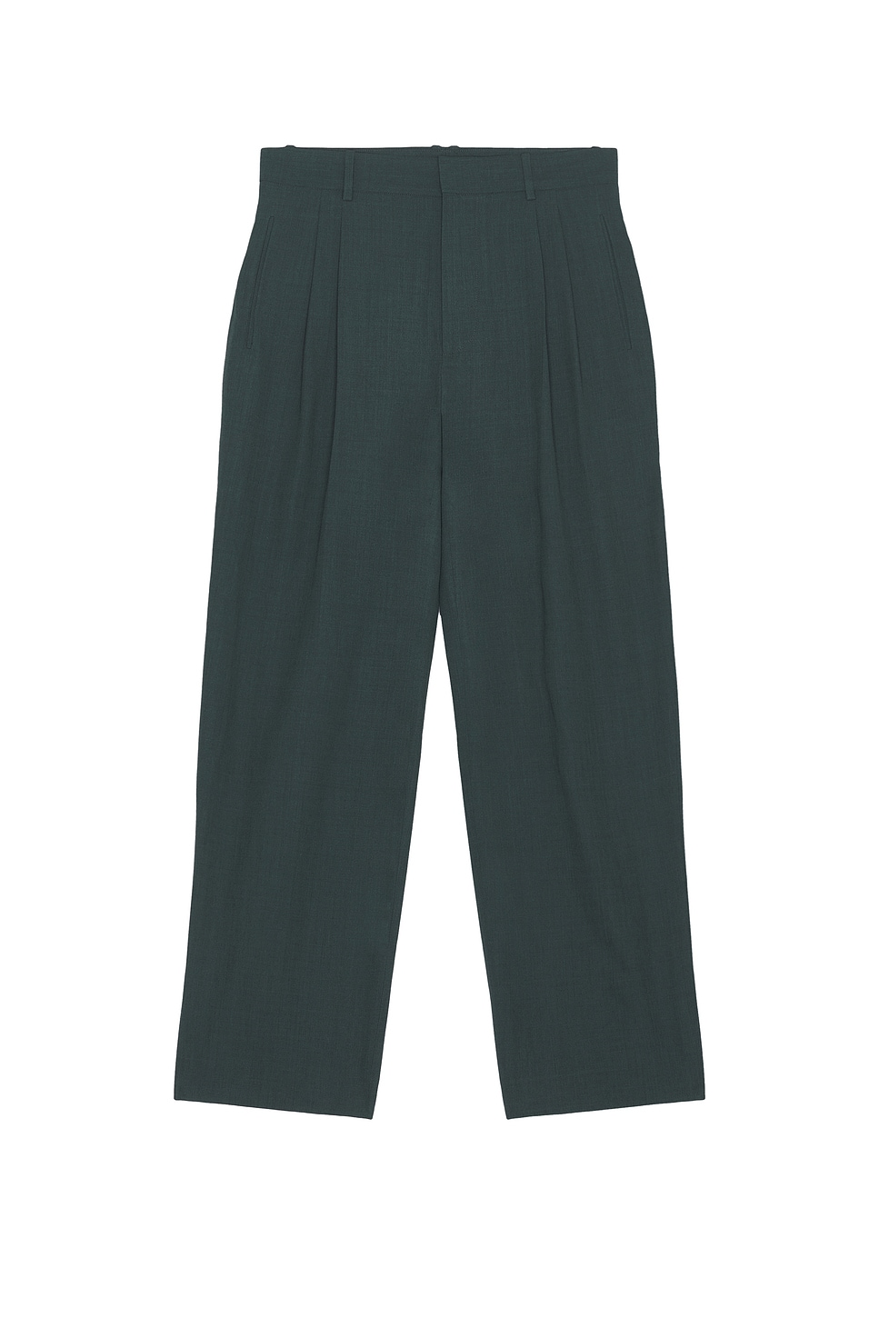 Image 1 of The Row Silas Pant in Dark Green