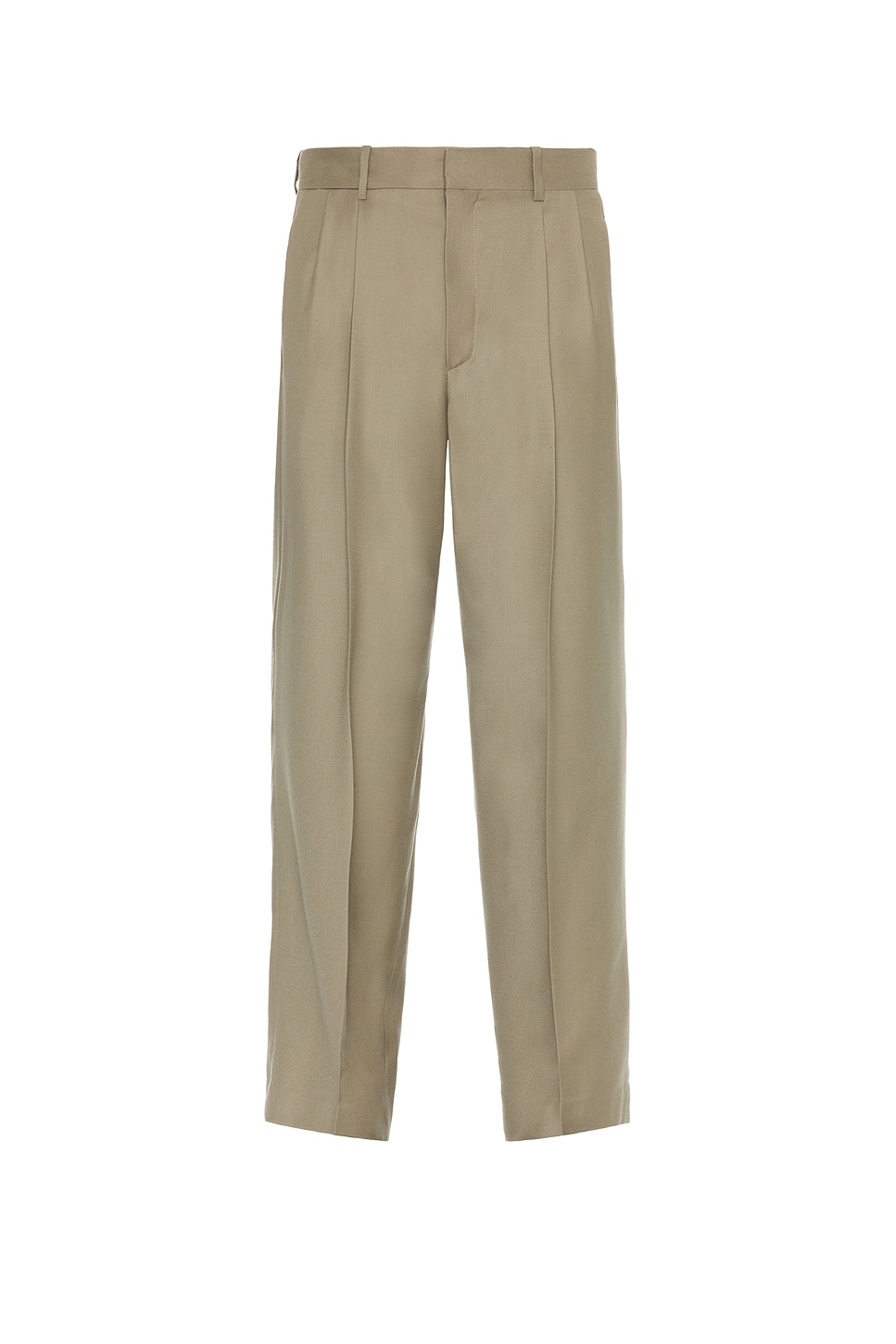 Image 1 of The Row Zev Pant in Military Beige