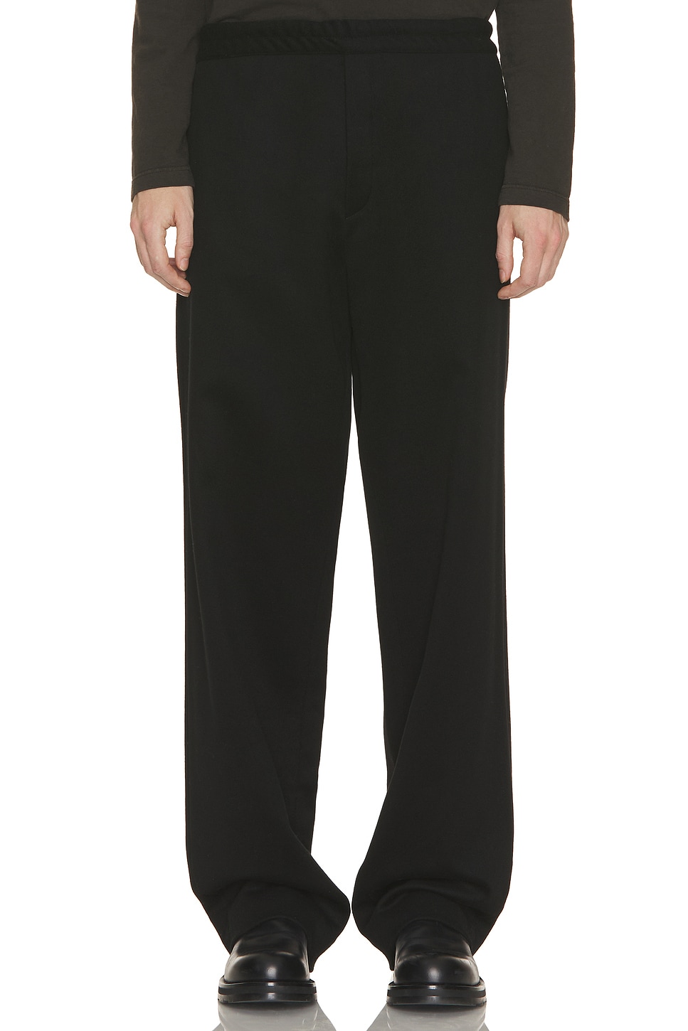 Image 1 of The Row Ari Pant in Black