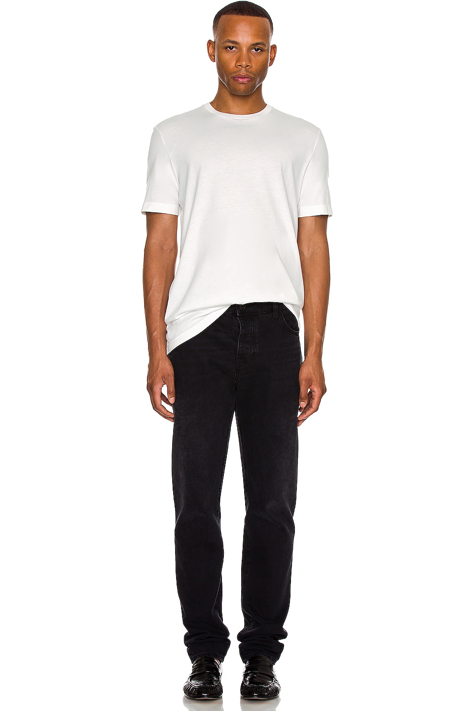 Image 1 of The Row Luke T-Shirt in White