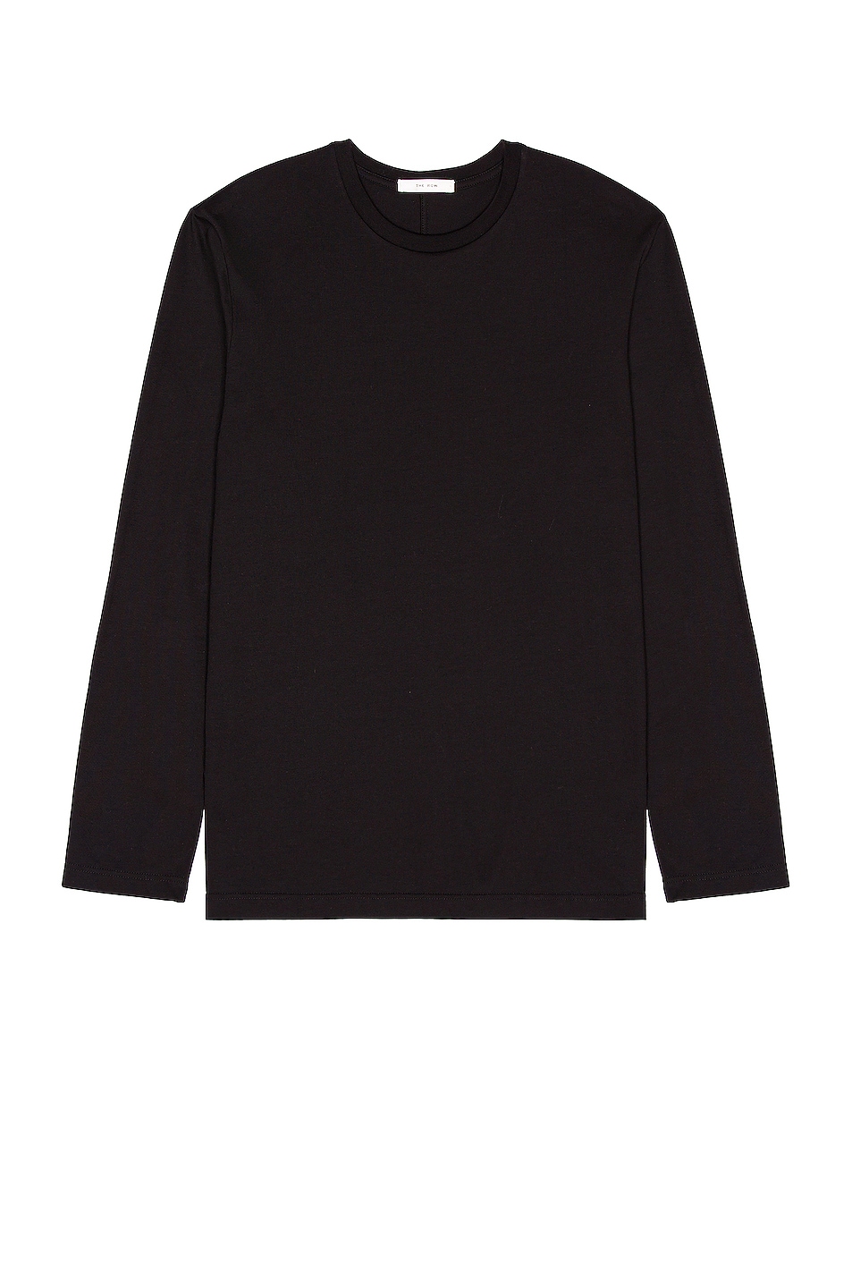 Image 1 of The Row Leon Long Sleeve T-Shirt in Black