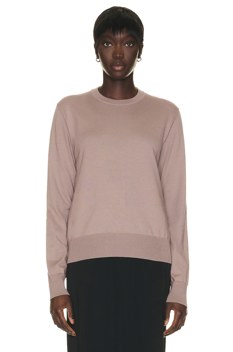 Image 1 of The Row Panetti Top in Warm Taupe