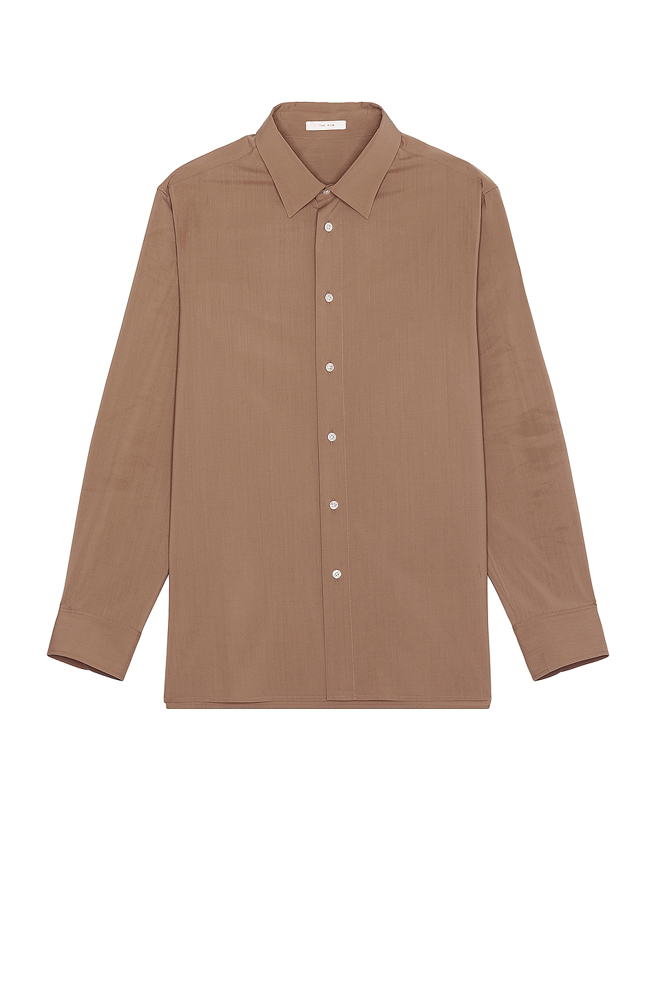 Image 1 of The Row Julio Shirt in Toffee