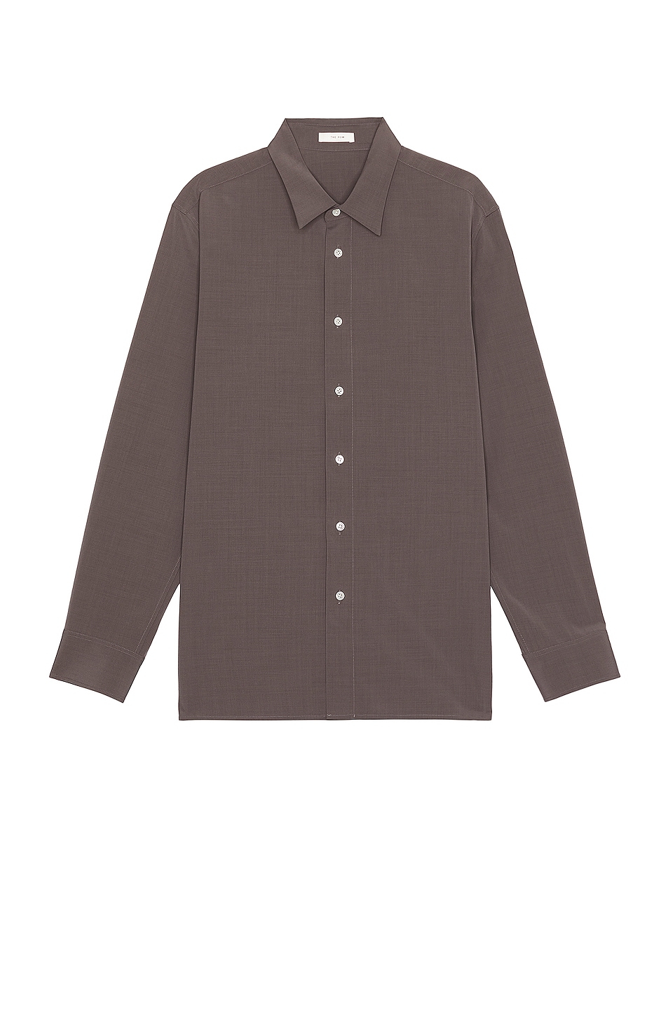 Image 1 of The Row Julio Shirt in Dove Grey