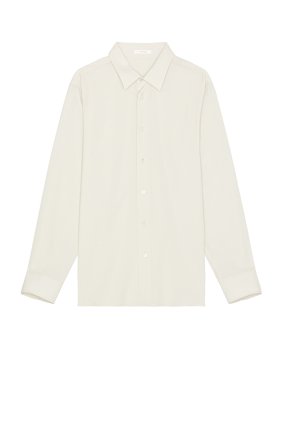 Image 1 of The Row Julio Shirt in Alabaster