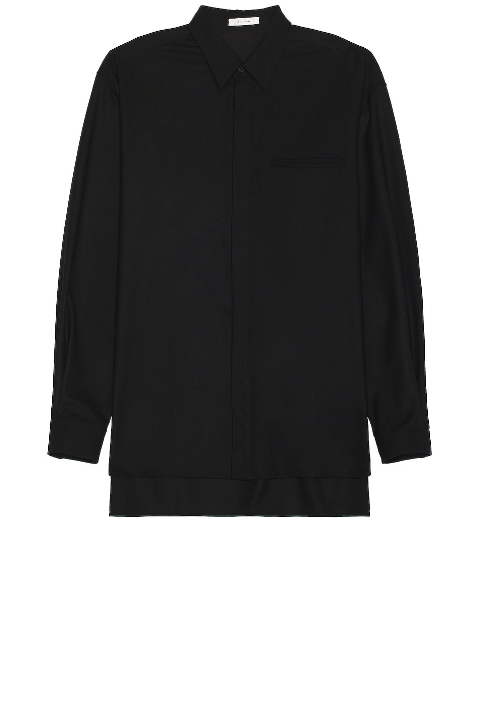 Image 1 of The Row Fili Shirt in Black