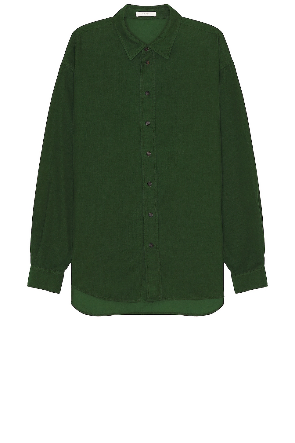 Image 1 of The Row Penn Shirt in Pine Green