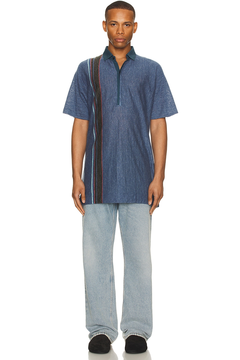Image 1 of The Row Eddie Top in Blue Shade