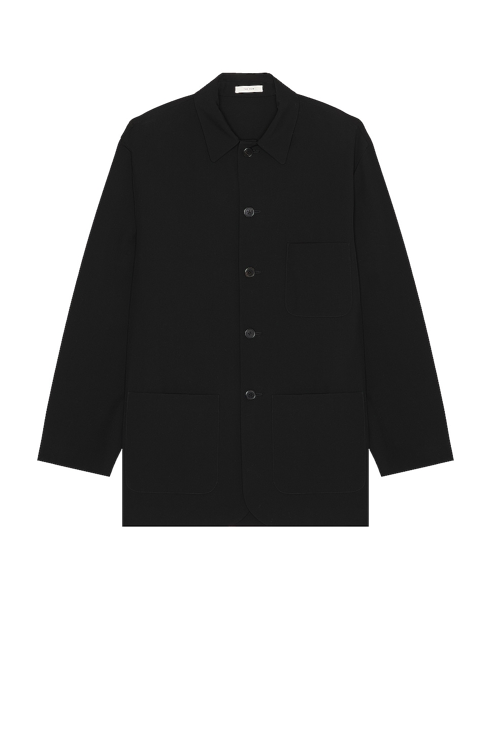 Image 1 of The Row Casey Shirt in Black