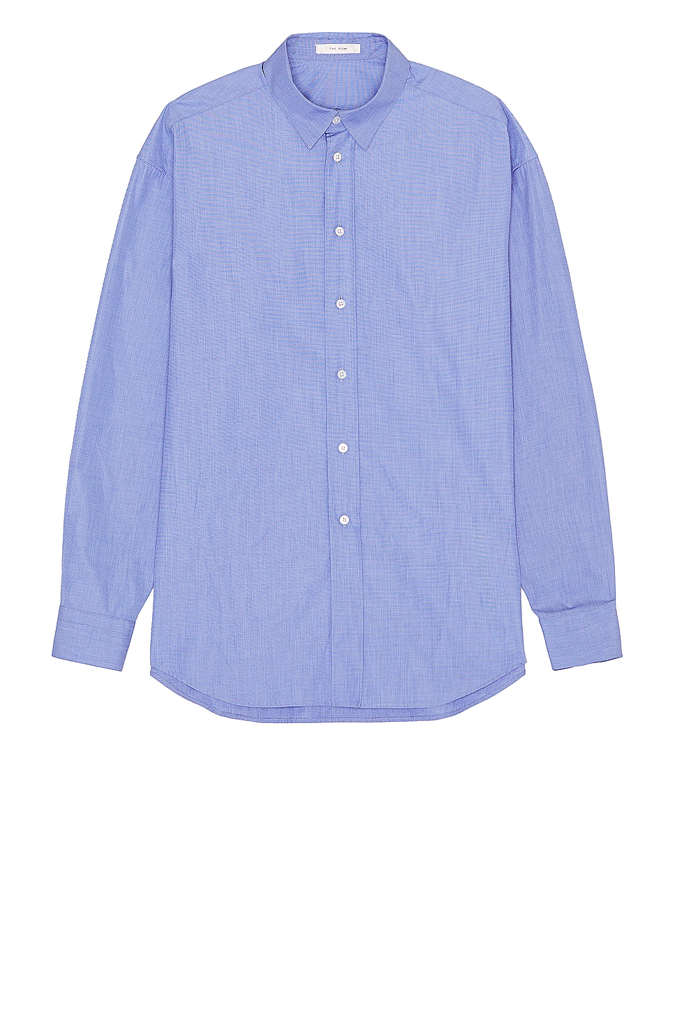 Image 1 of The Row Miller Shirt in Oxford Blue