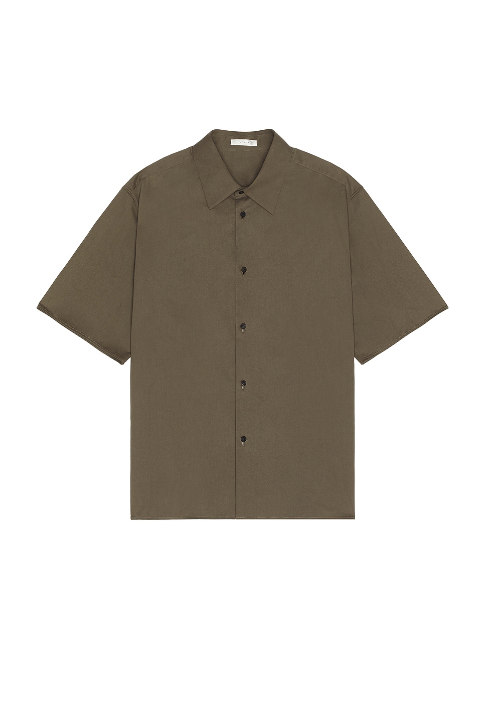 The Row Patrick Shirt In Khaki