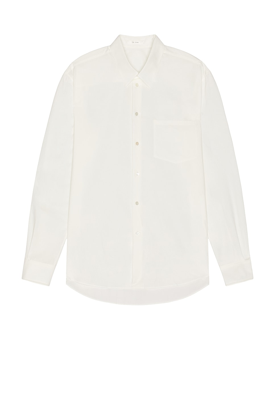 Image 1 of The Row Huguet Shirt in White