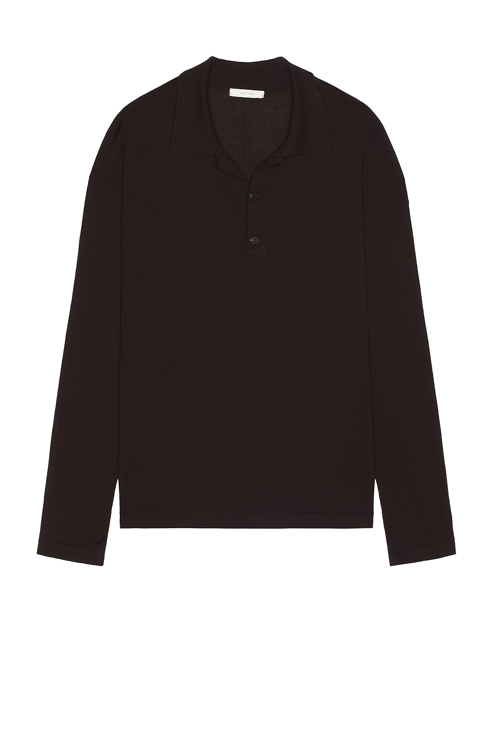 Image 1 of The Row Djon Polo in Brown