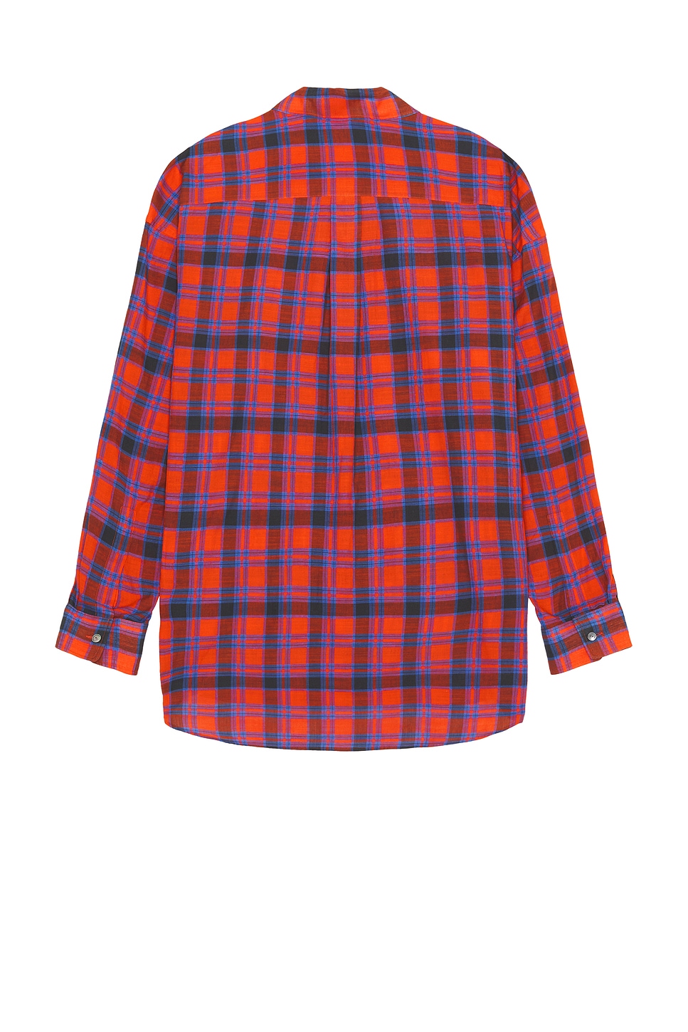 The Row Lancaster Plaid Shirt In Multi