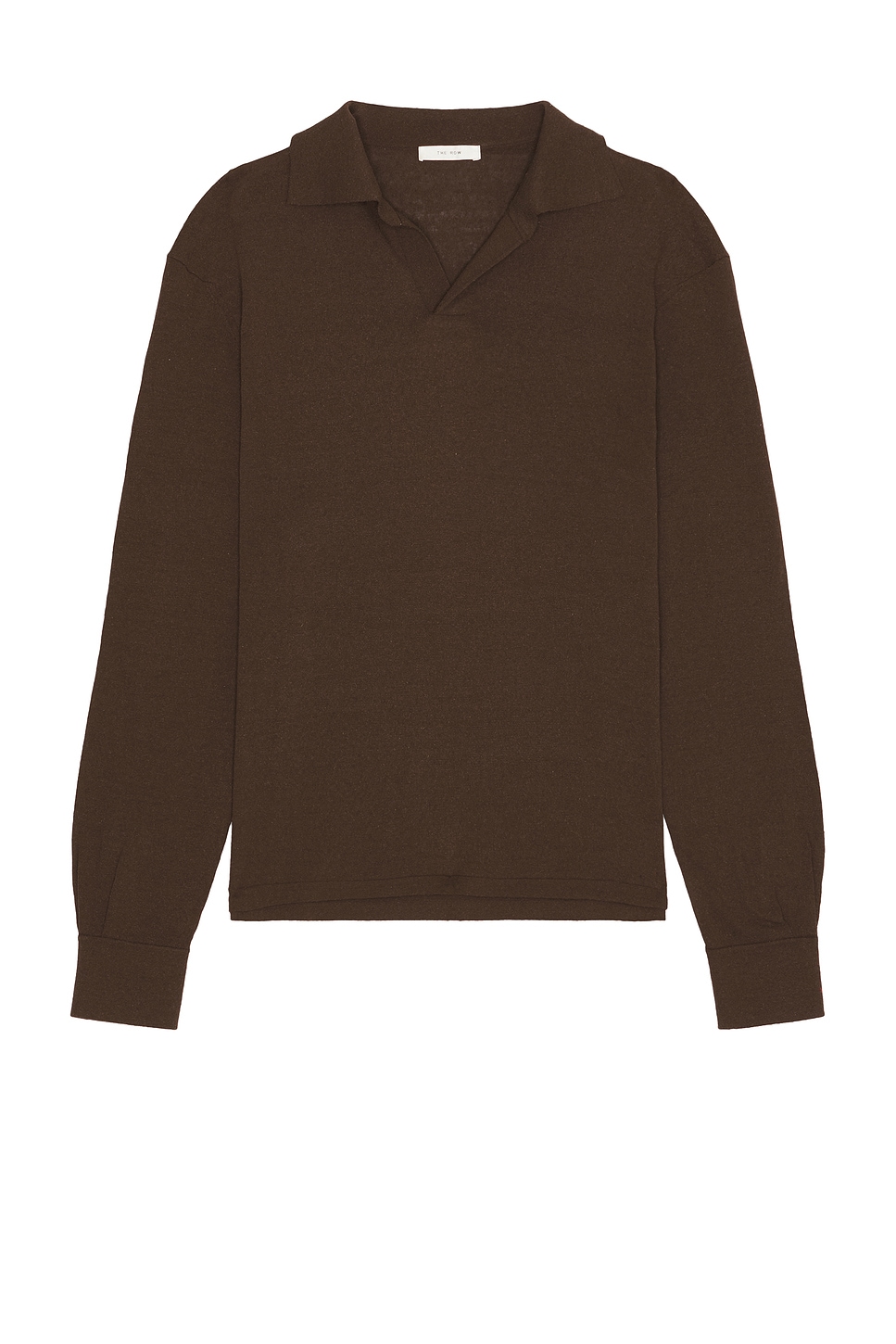 Image 1 of The Row Stafford Top in Chocolate