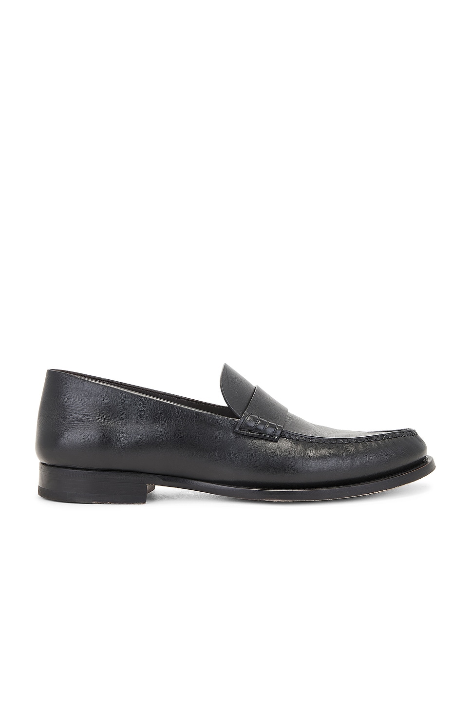 Image 1 of The Row Novus Moccasin in Black