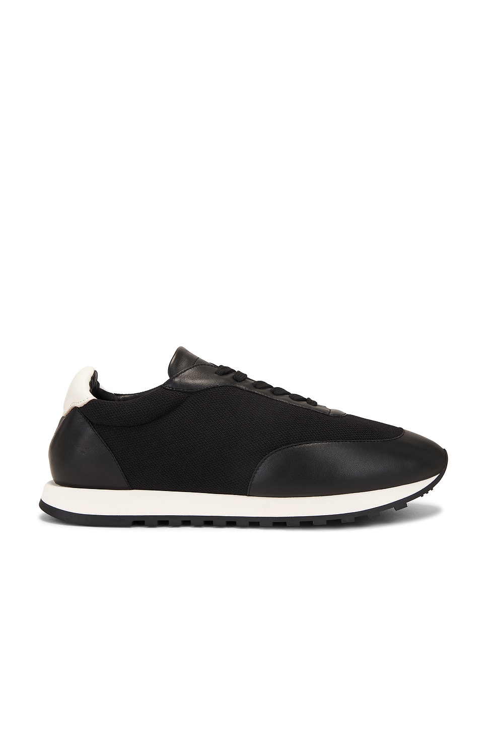 Image 1 of The Row Owen Runner Sneaker in Black & White