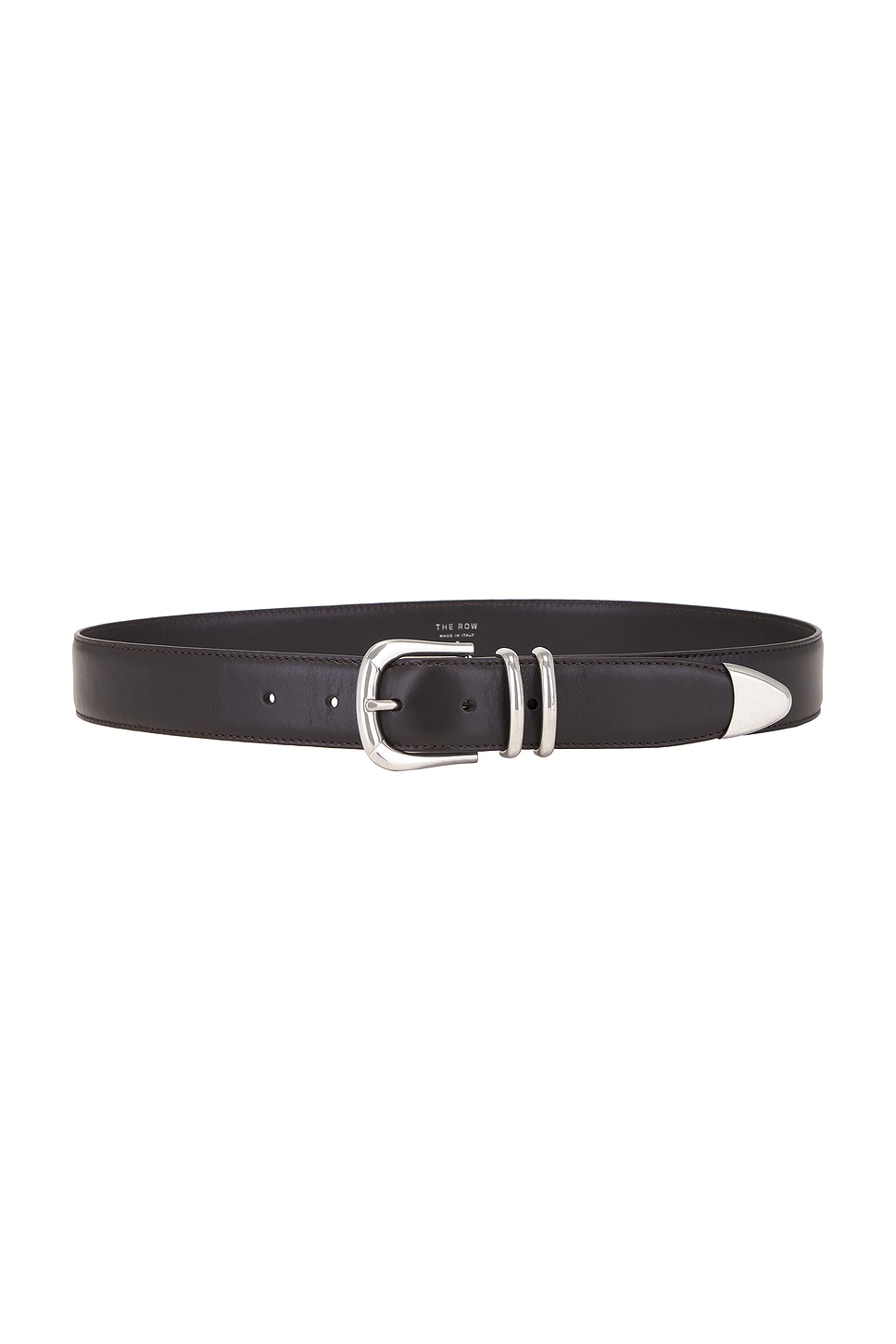 The Row Vintage Belt In Black Ans