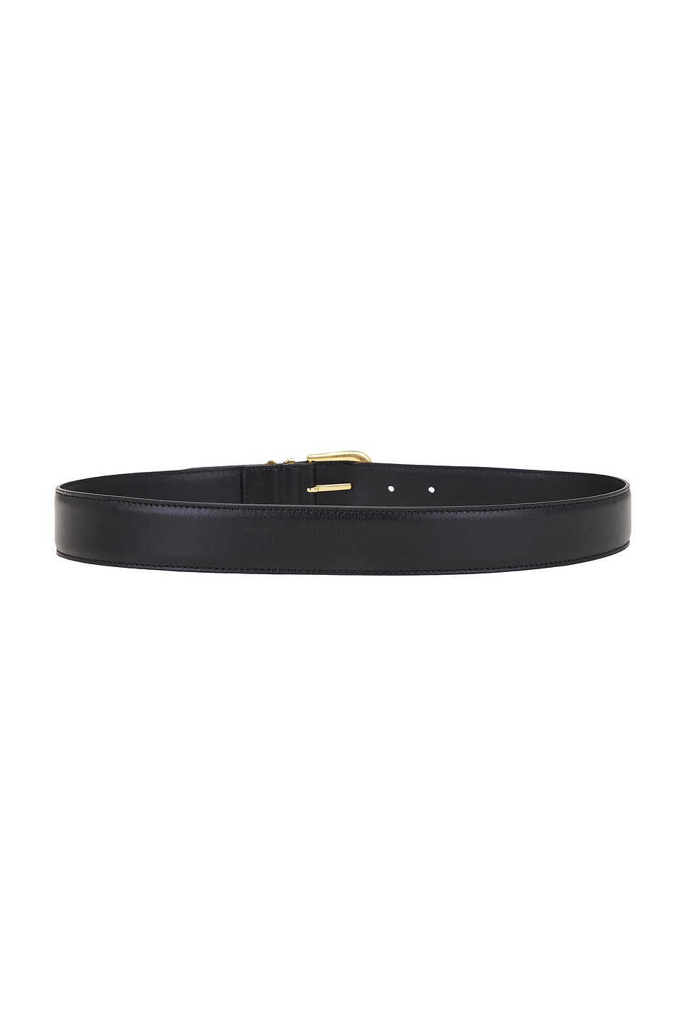 Shop The Row Vintage Belt In Dark Brown Ang