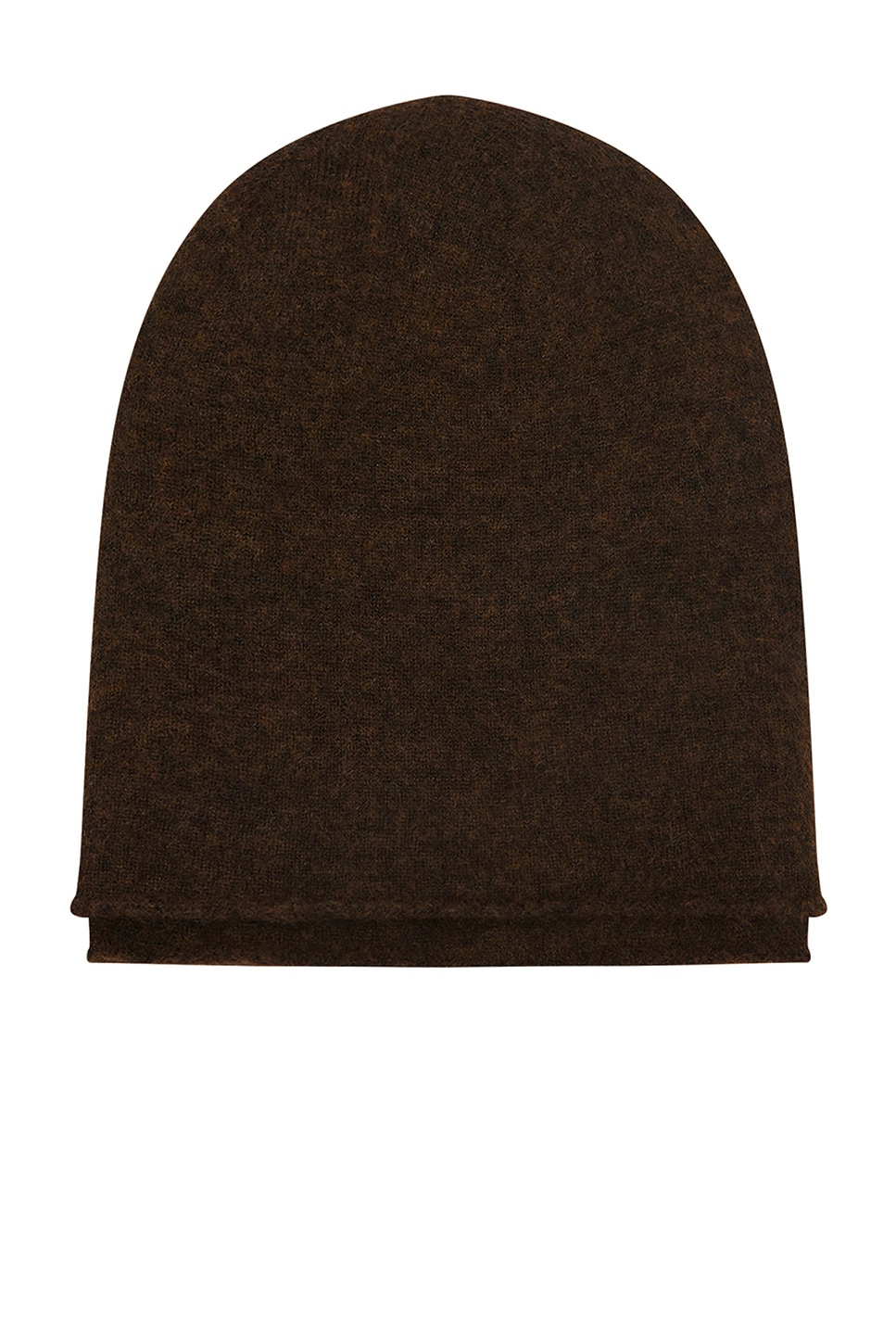 The Row Tony Beanie In Smoke Brown