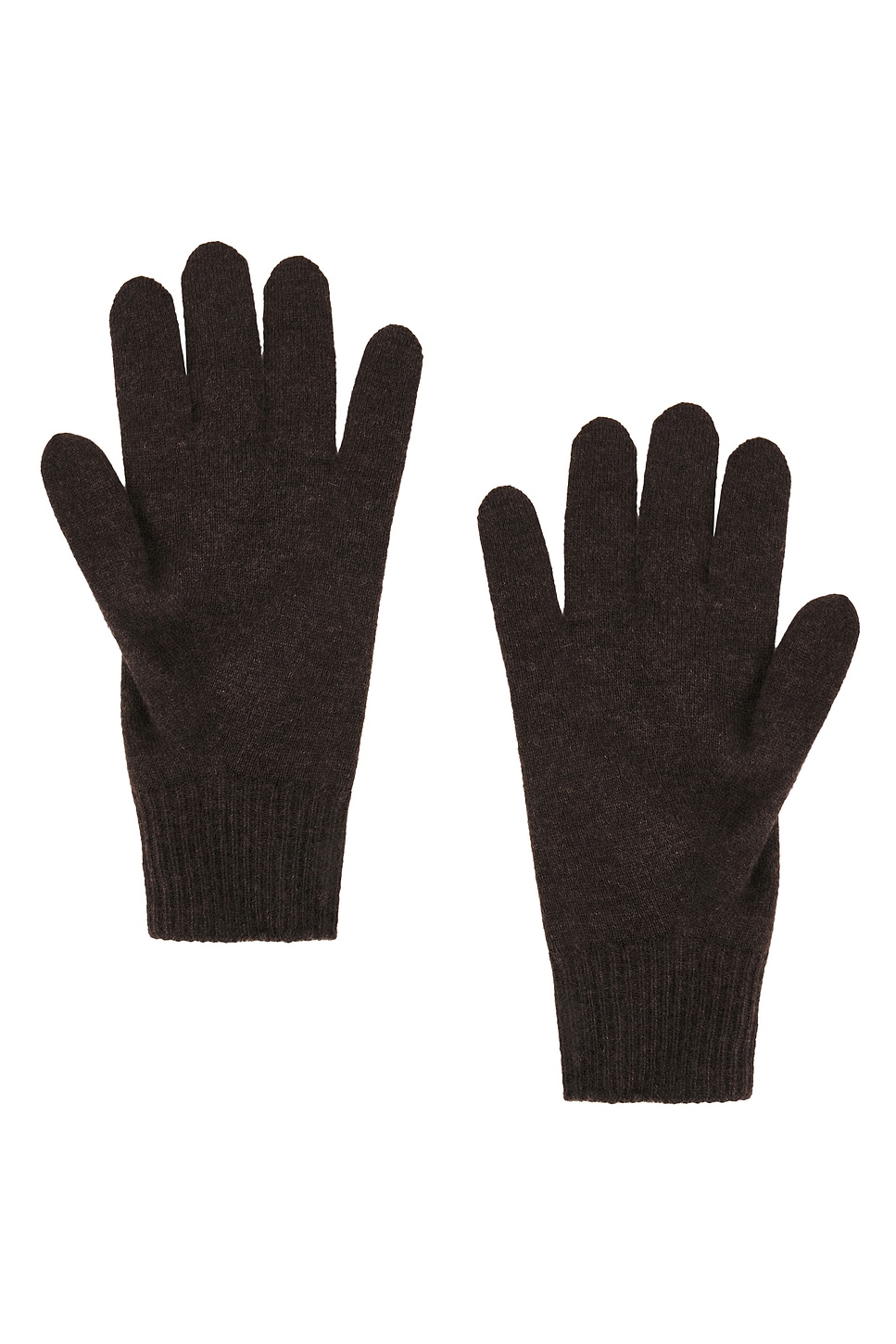 The Row Leomarie Gloves In Brown