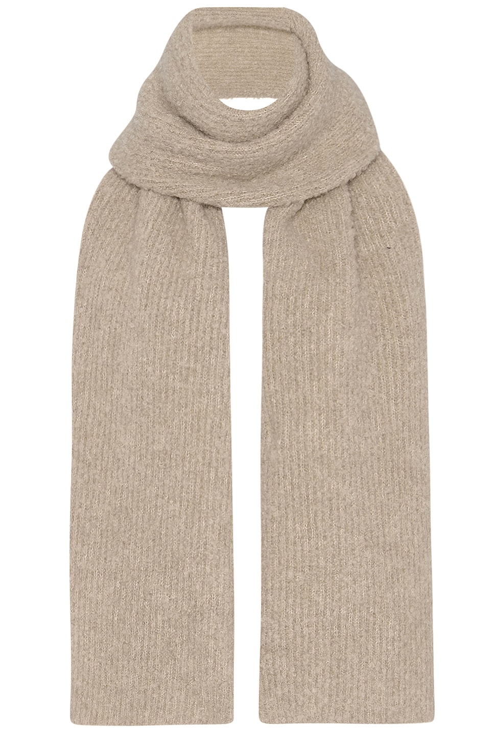 The Row Luthgard Scarf In Brown