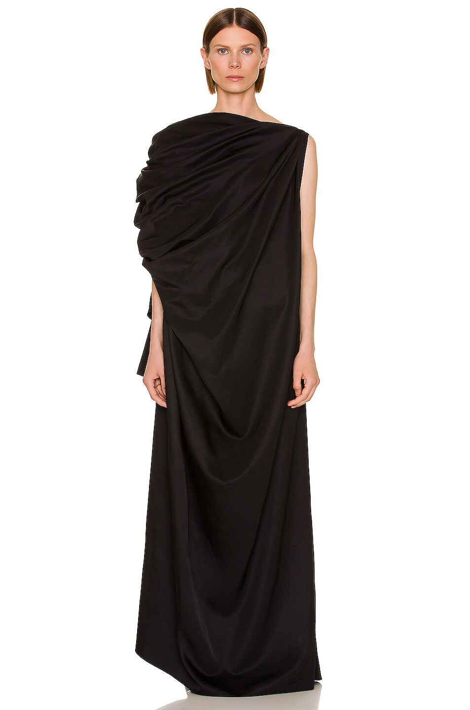Image 1 of The Row Betina Dress in Black