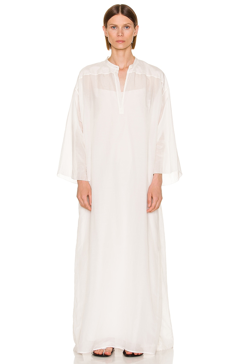 Image 1 of The Row Lanna Dress in Ivory