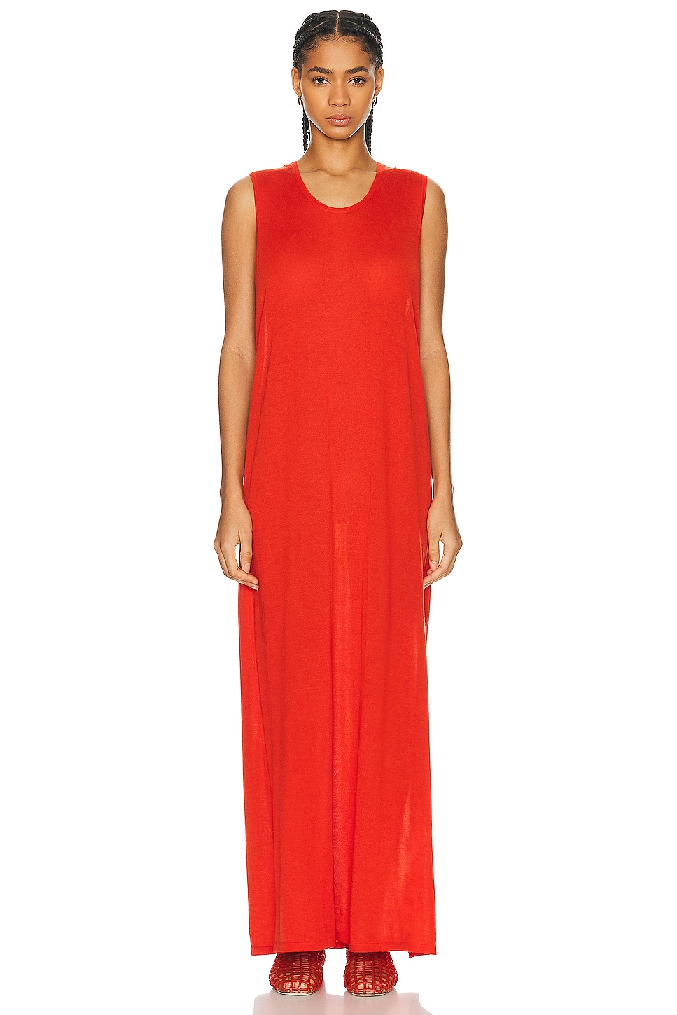 Image 1 of The Row Gianna Dress in Firetruck
