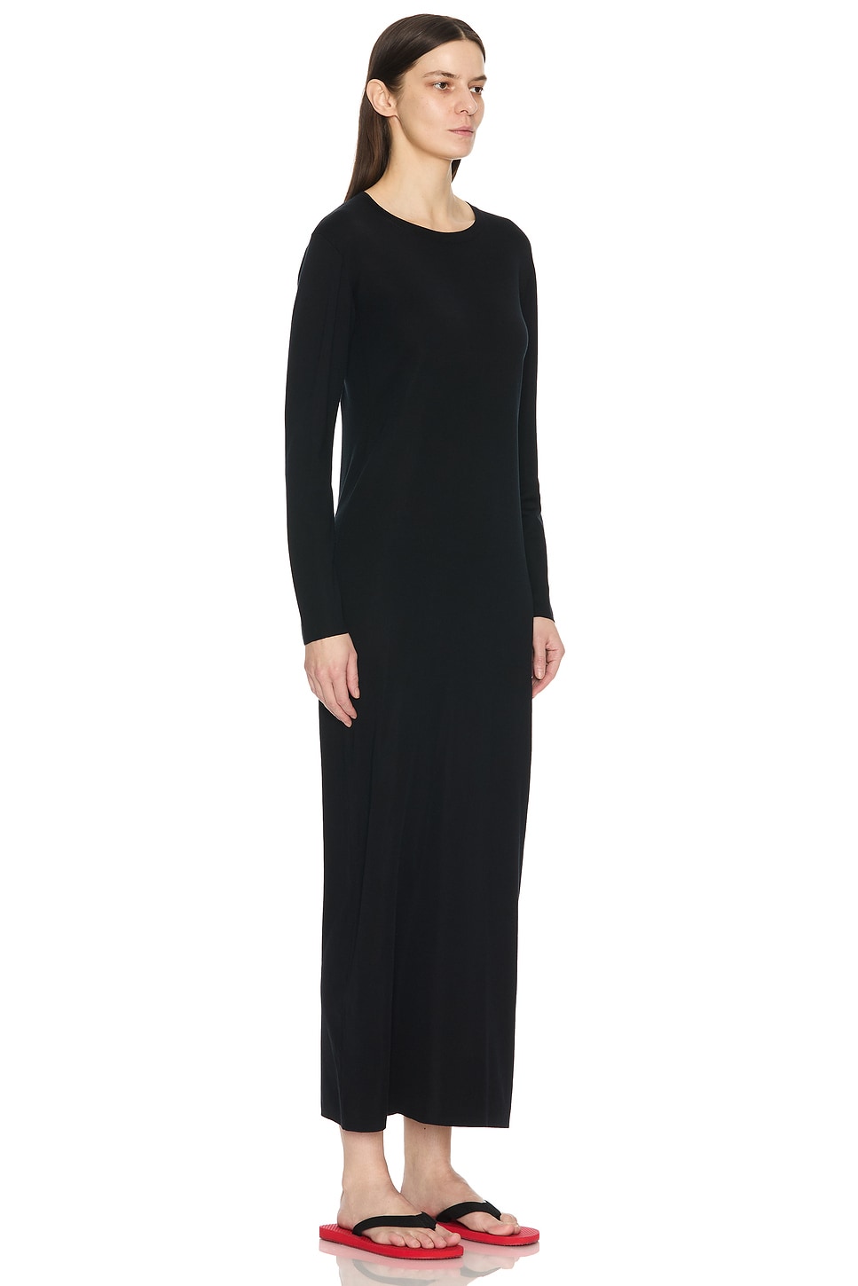 Shop The Row Jazmin Dress In Black