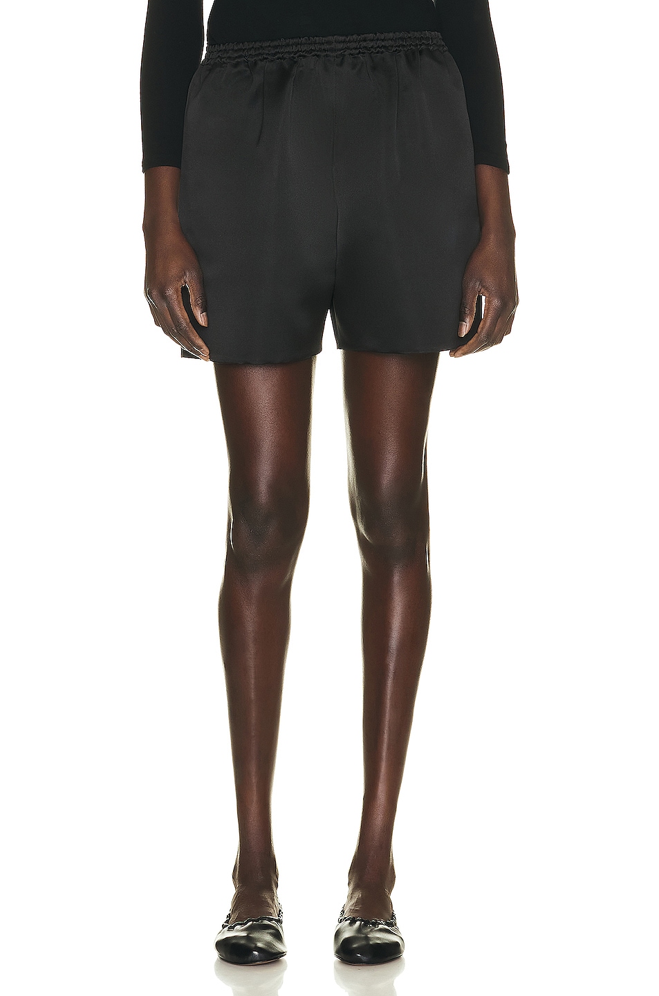 Image 1 of The Row Gunther Short in Black