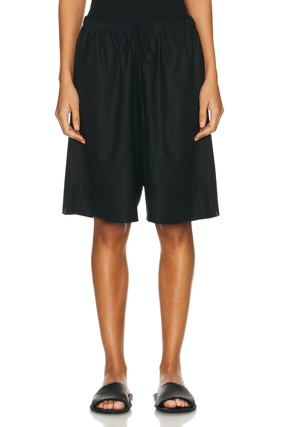 Image 1 of The Row Stanton Short in Black