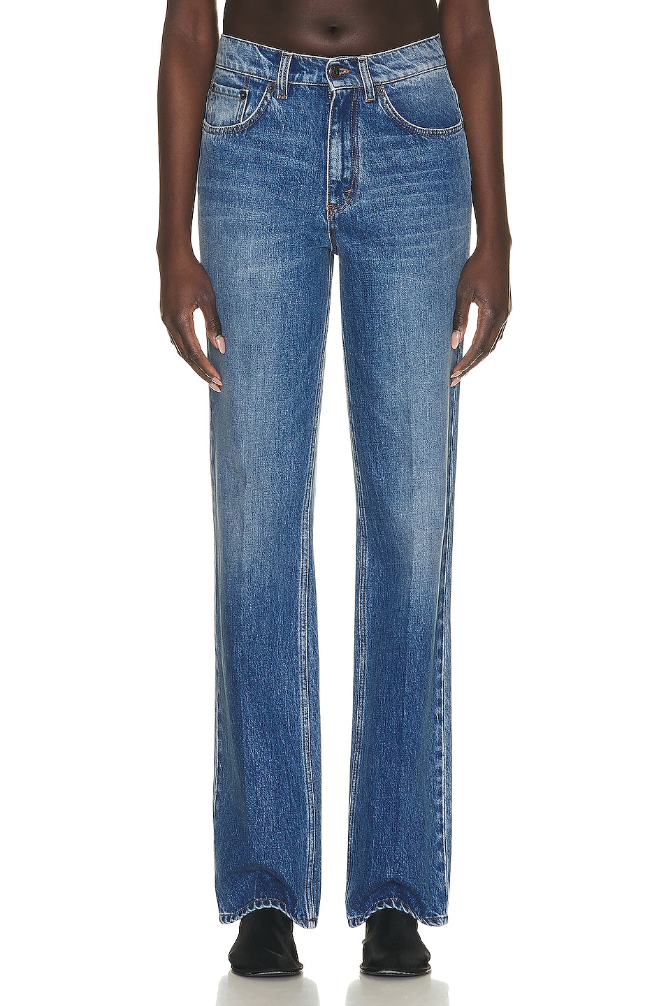 Image 1 of The Row Carlton Jean in Washed Blue