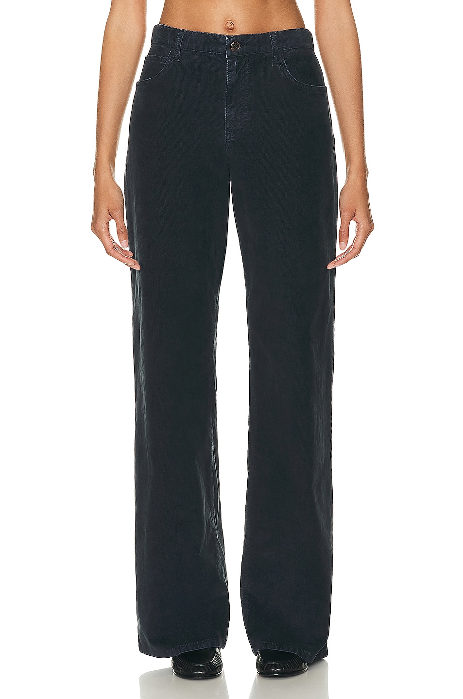 Image 1 of The Row Eglitta Wide Leg in Navy