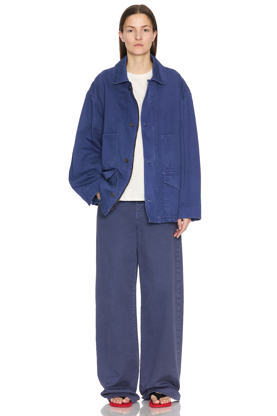 The Row - Eglitta Wide Leg Jeans | Plush