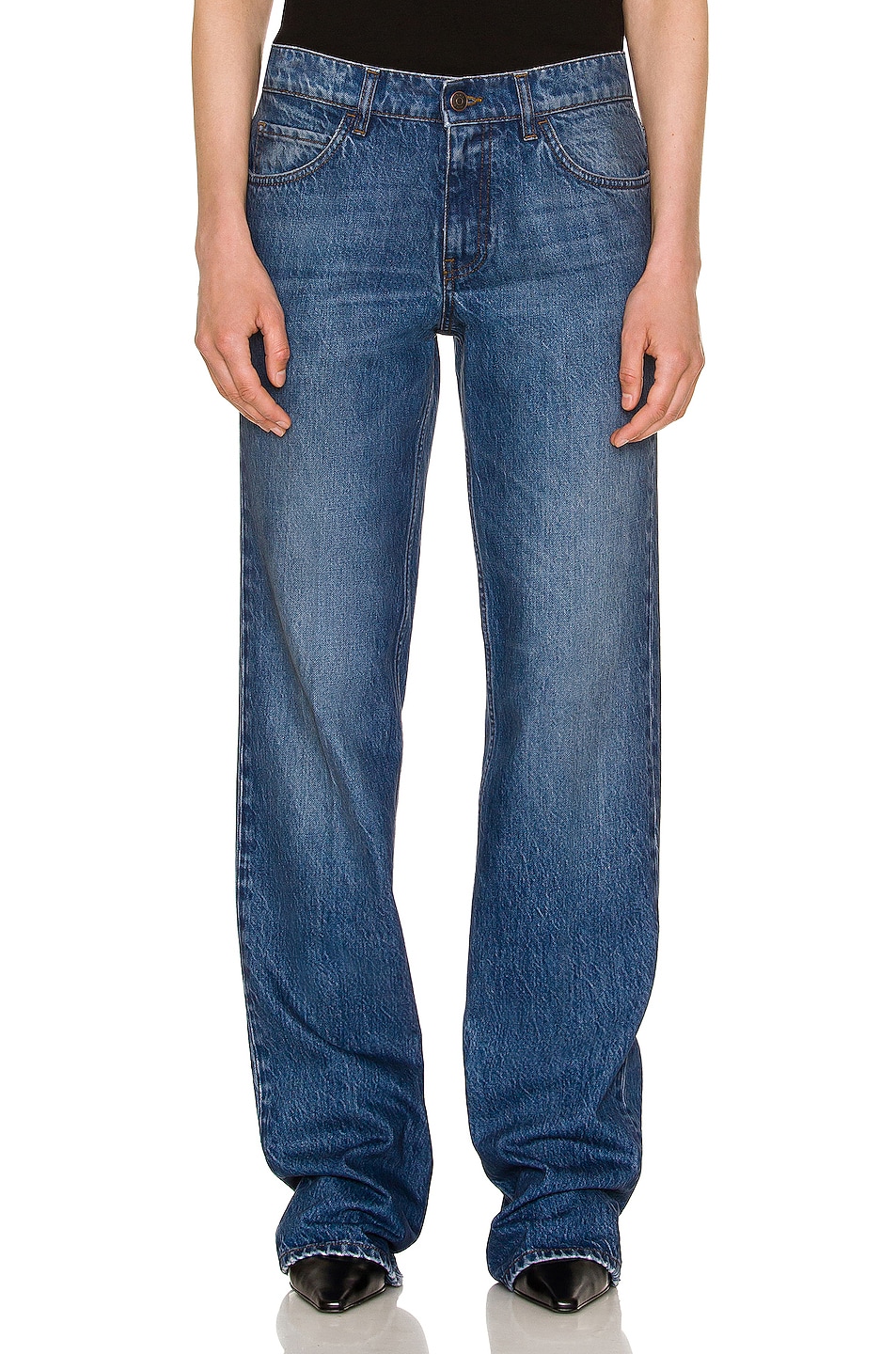 Image 1 of The Row Carlyl Jean in Indigo