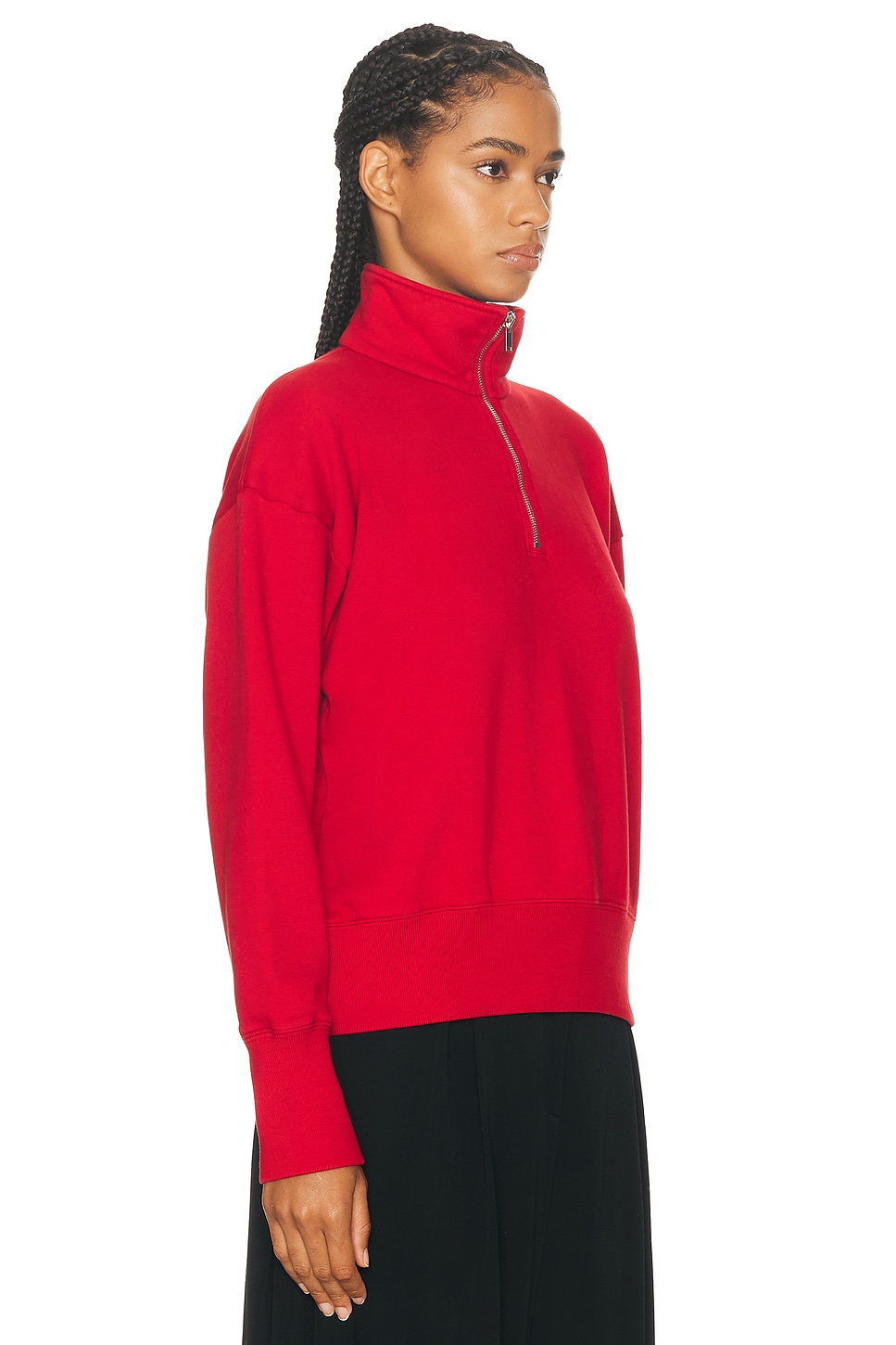 Shop The Row Stanfield Top In Deep Red