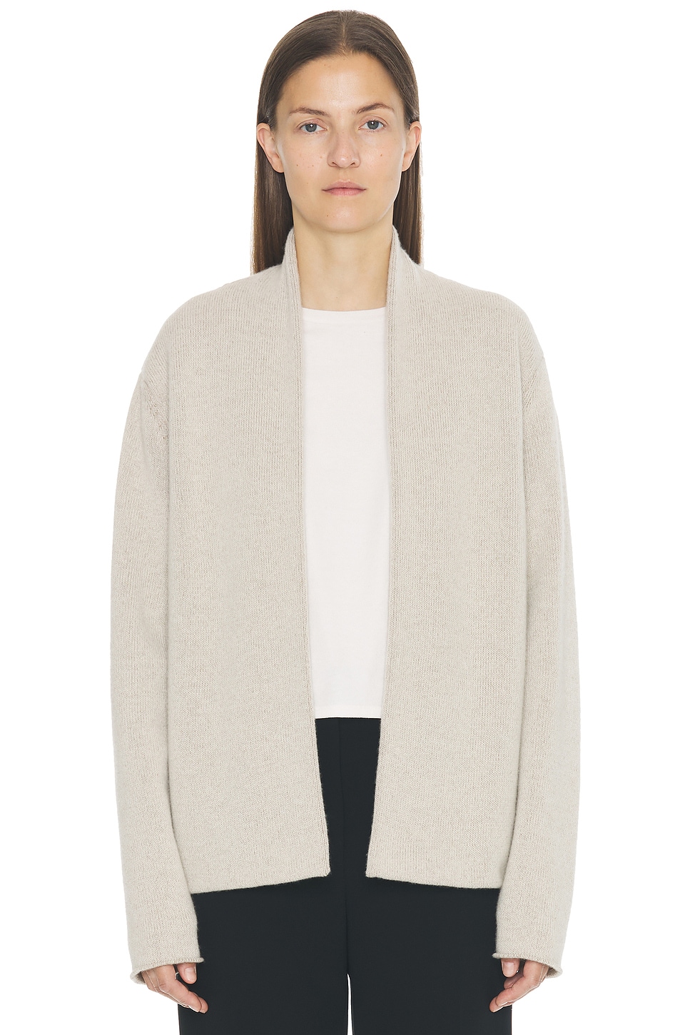 The Row Leriko Cashmere Cardigan In Metallic