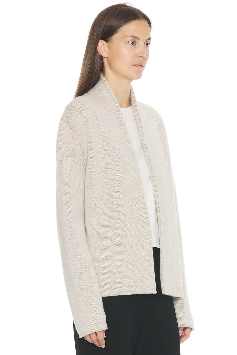 The Row Leriko Cashmere Cardigan In Neutral